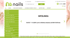 Desktop Screenshot of nehtove-produkty.cz